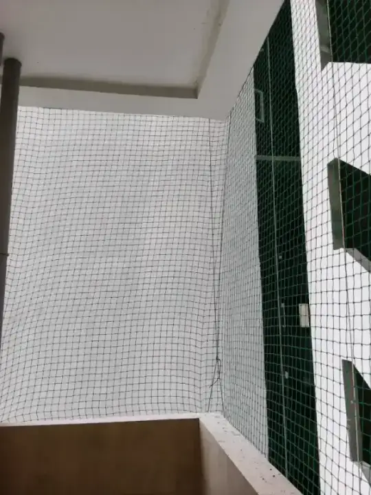 Green duct area safety net installation Chennai